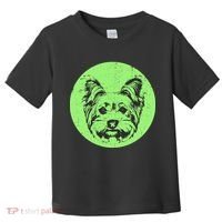 Portrait of Yorkshire Terrier Dog Toddler T-Shirt thumb 0