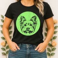 Portrait of Yorkshire Terrier Dog Women's T-Shirt thumb 2