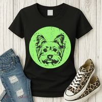 Portrait of Yorkshire Terrier Dog Women's T-Shirt thumb 3
