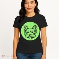 Portrait of Yorkshire Terrier Dog Women's T-Shirt thumb 4