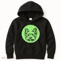 Portrait of Yorkshire Terrier Dog Kids Hoodie thumb 0