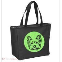 Portrait of Yorkshire Terrier Dog Tote Bag thumb 2