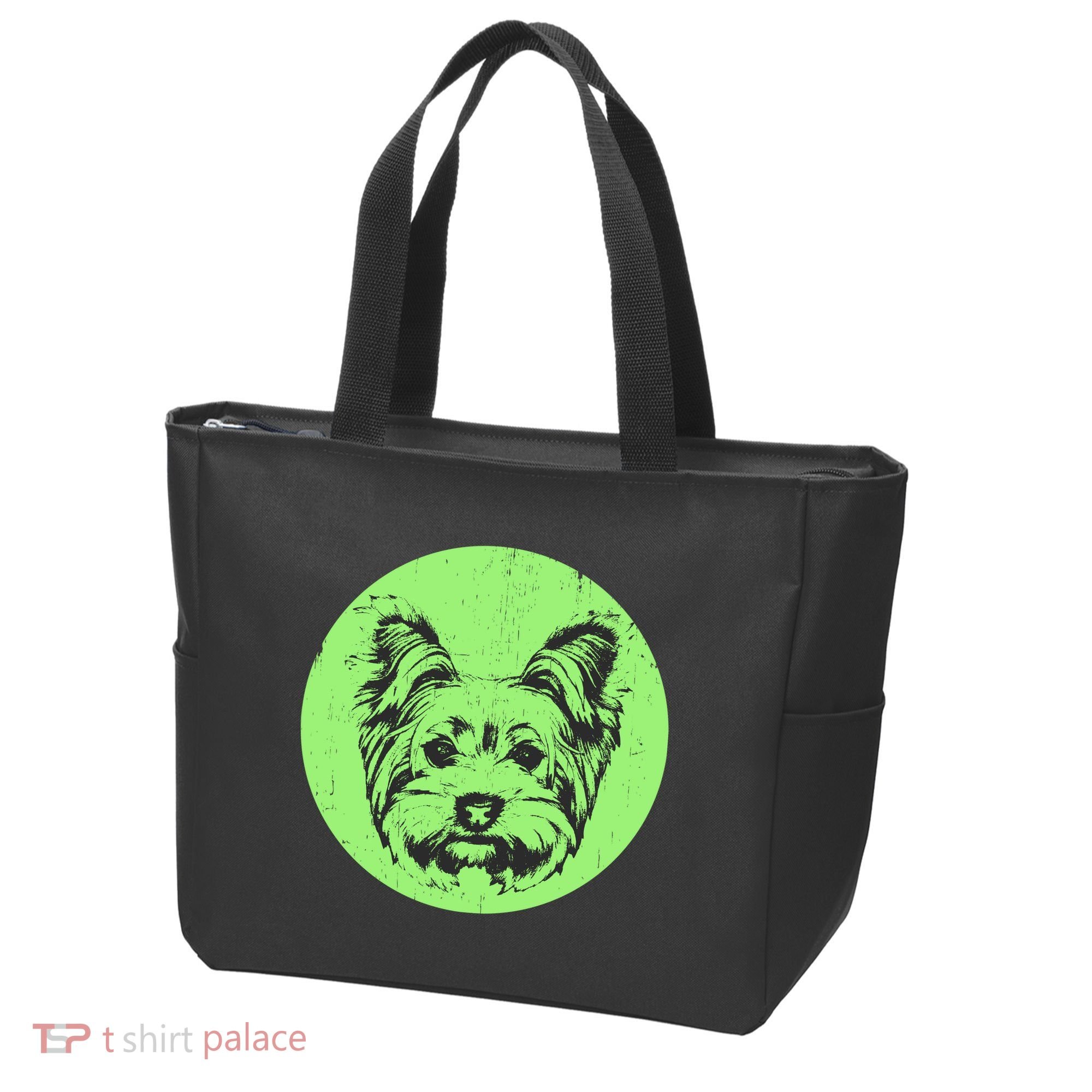 Portrait of Yorkshire Terrier Dog Tote Bag