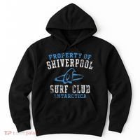 Property Of Shiverpool Surf Club Antarctica Hoodie thumb 0