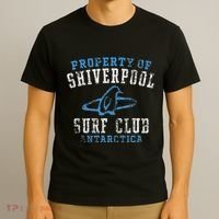 Property Of Shiverpool Surf Club Antarctica T-Shirt thumb 3