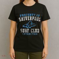 Property Of Shiverpool Surf Club Antarctica T-Shirt thumb 4