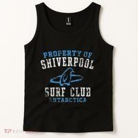 Property Of Shiverpool Surf Club Antarctica Tank Top thumb 2
