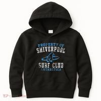 Property Of Shiverpool Surf Club Antarctica Kids Hoodie thumb 0