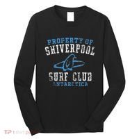 Property Of Shiverpool Surf Club Antarctica Distressed Long Sleeve Shirt thumb 0