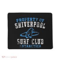 Property Of Shiverpool Surf Club Antarctica Distressed Mousepad thumb 0