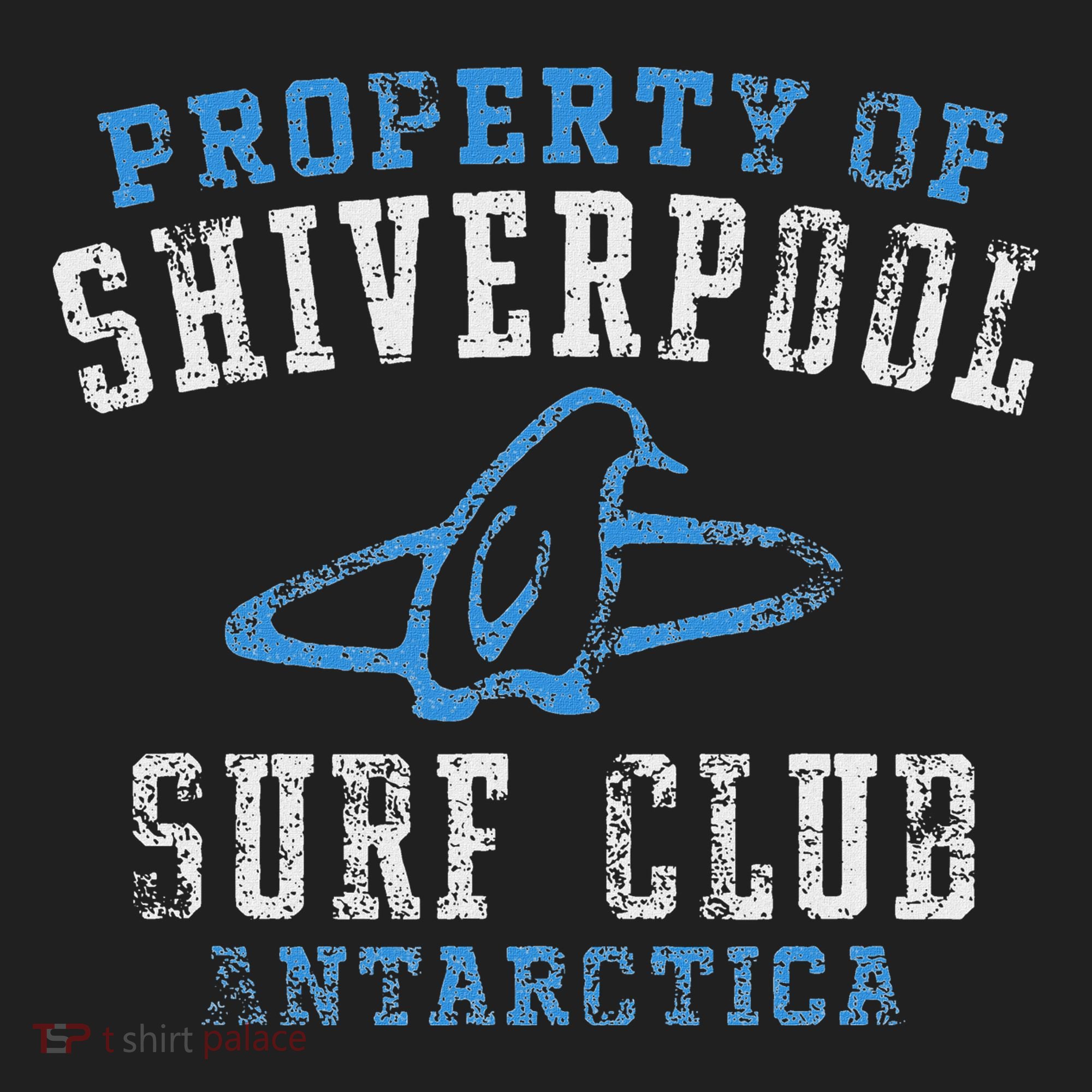 Property Of Shiverpool Surf Club Antarctica Distressed Hat