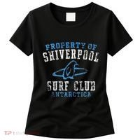 Property Of Shiverpool Surf Club Antarctica Distressed Women's T-Shirt thumb 0