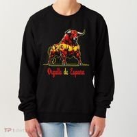 Pride Of Spain Bull Flags EspañOl Pamplona Women's Sweatshirt thumb 0