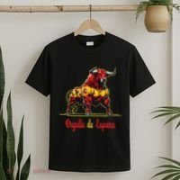 Pride Of Spain Bull Flags EspañOl Pamplona T-Shirt thumb 2