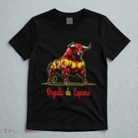 Pride Of Spain Bull Flags EspañOl Pamplona T-Shirt thumb 5
