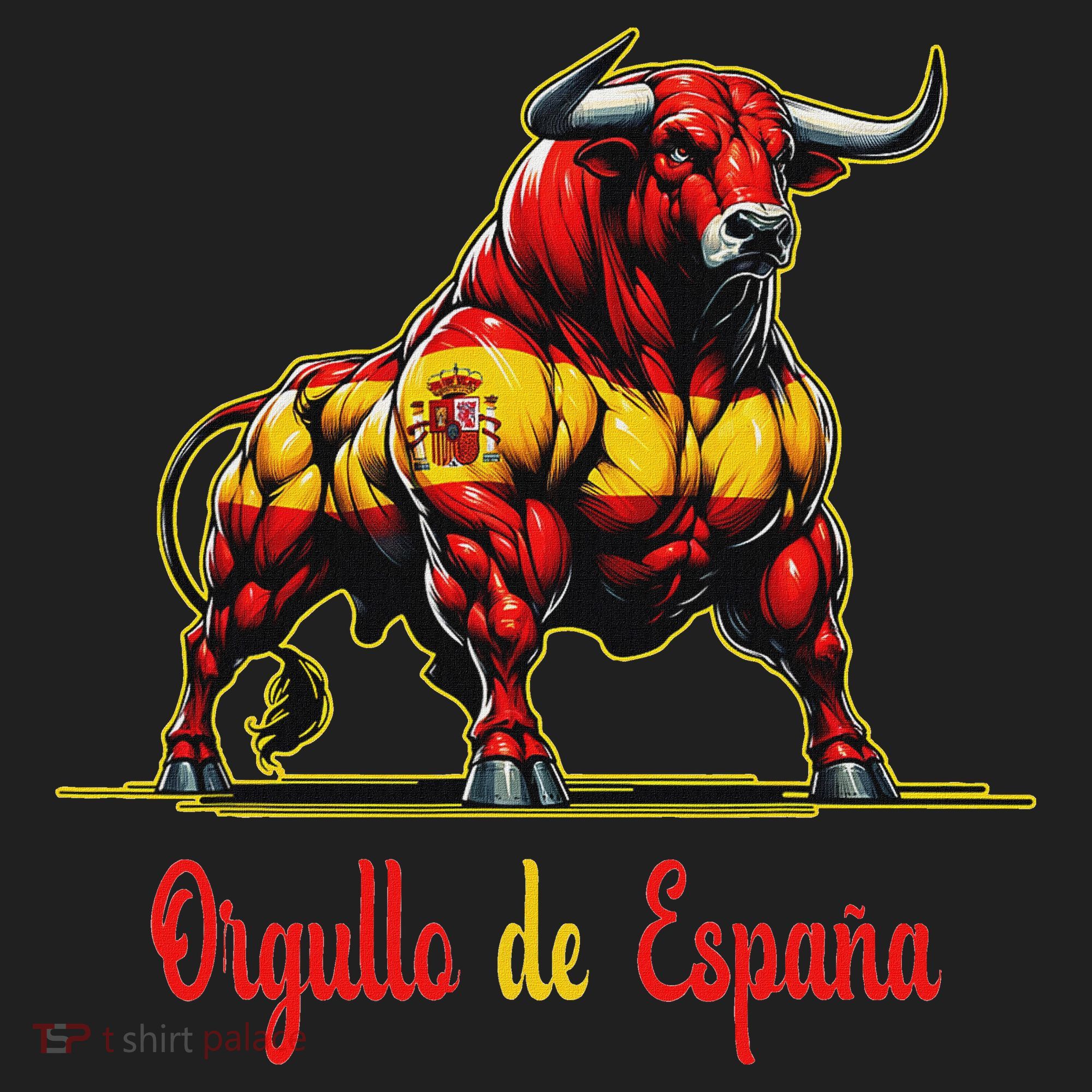 Pride Of Spain Bull Flags EspañOl Pamplona Beanie