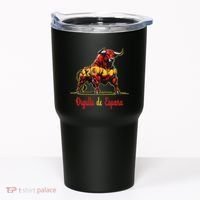 Pride Of Spain Bull Flags EspañOl Pamplona Tumbler thumb 0