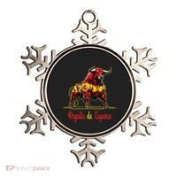 Pride Of Spain Bull Flags EspañOl Pamplona Ornament thumb 0