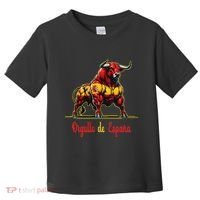Pride Of Spain Bull Flags EspañOl Pamplona Toddler T-Shirt thumb 0