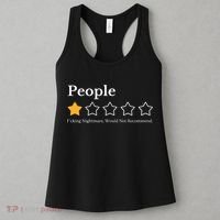 People One Star Fucking Nightmare Would Not Recommend Women's Tank Top thumb 3