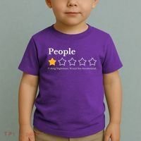 People One Star Fucking Nightmare Would Not Recommend Toddler T-Shirt thumb 2