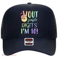 Peace Out Single Digits I'm 10 Birthday Gift Hat thumb 0