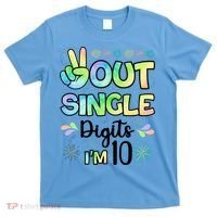 Peace Out Single Digits I'm 10 Cute Gift T-Shirt thumb 0