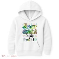 Peace Out Single Digits I'm 10 Cute Gift Kids Hoodie thumb 0