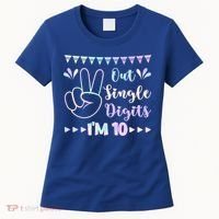 Peace Out Single Digits I'm 10 Gift Women's T-Shirt thumb 0