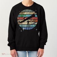 Planets Of Solar System Telescope Astronomy Science Fan Women's Sweatshirt thumb 0