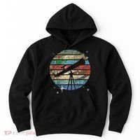 Planets Of Solar System Telescope Astronomy Science Fan Hoodie thumb 0