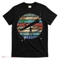 Planets Of Solar System Telescope Astronomy Science Fan T-Shirt thumb 0