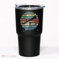 Planets Of Solar System Telescope Astronomy Science Fan Tumbler thumb 0