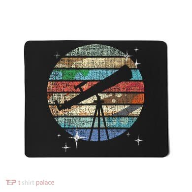 Planets Of Solar System Telescope Astronomy Science Fan Mousepad
