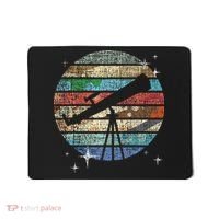 Planets Of Solar System Telescope Astronomy Science Fan Mousepad thumb 0