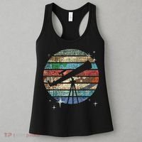 Planets Of Solar System Telescope Astronomy Science Fan Women's Tank Top thumb 3