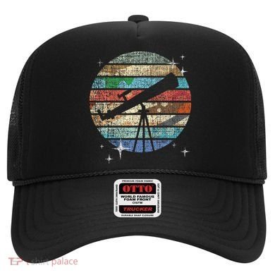Planets Of Solar System Telescope Astronomy Science Fan Hat