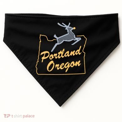 Portland Oregon Swea USA-Made Doggie Bandana