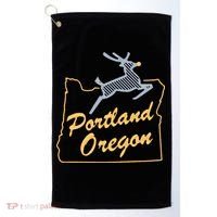 Portland Oregon Swea Golf Towel thumb 0