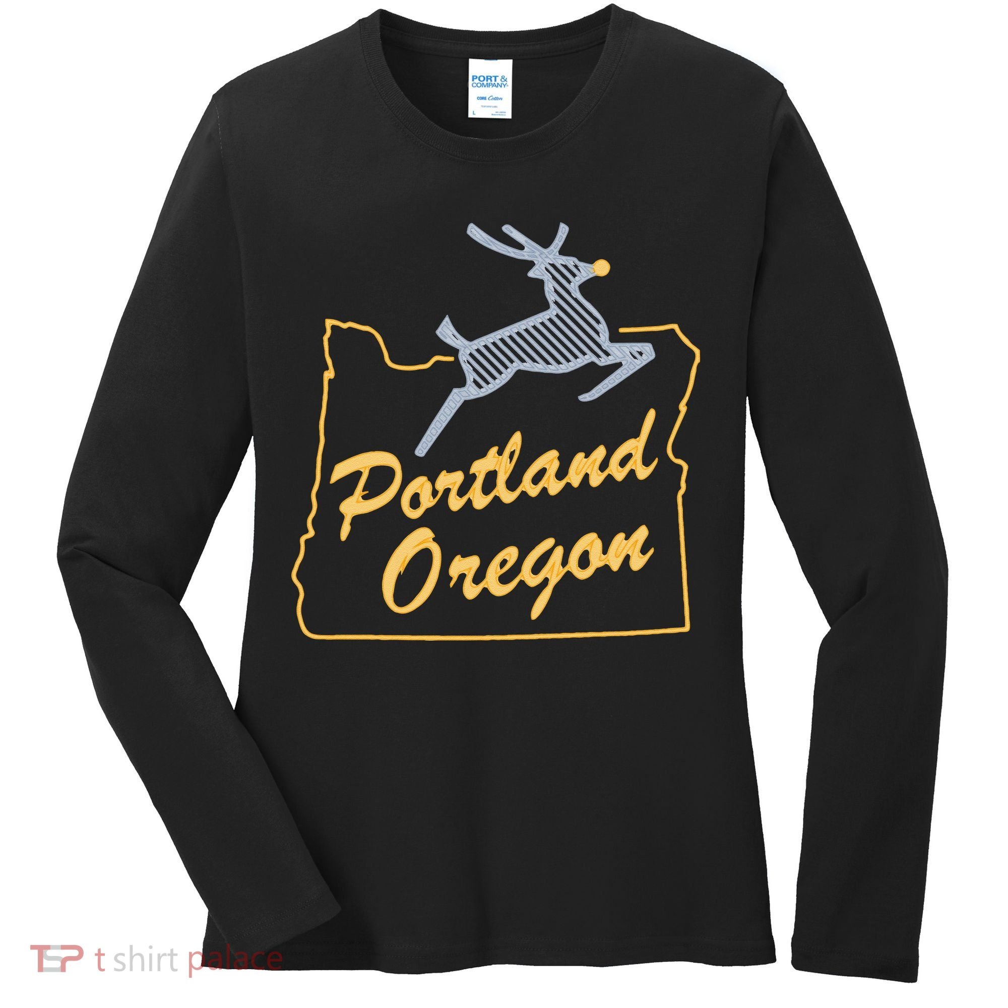 Portland Oregon Swea Women's Long Sleeve Shirt