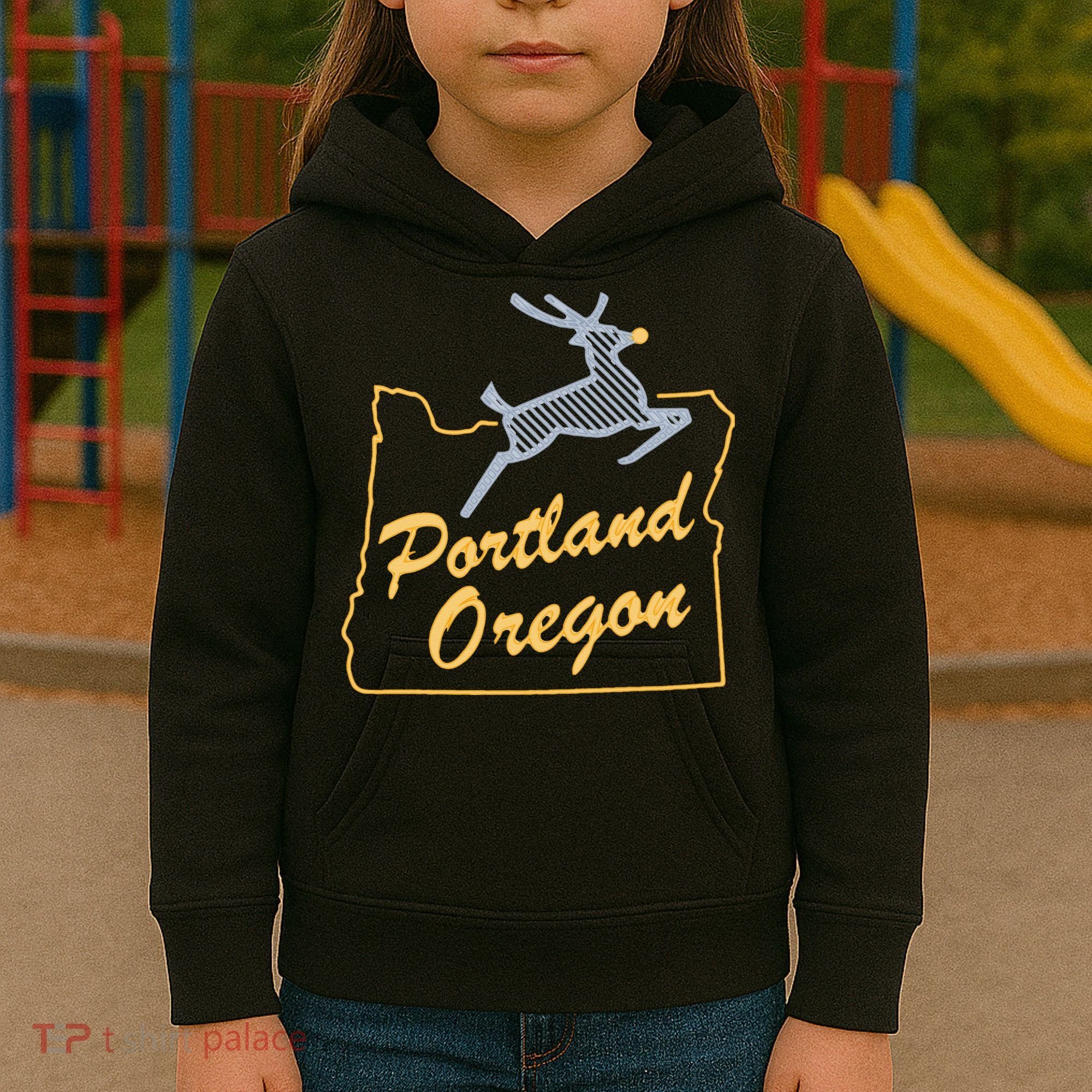 Portland Oregon Swea Kids Hoodie