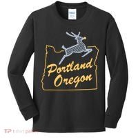 Portland Oregon Swea Kids Long Sleeve Shirt thumb 0