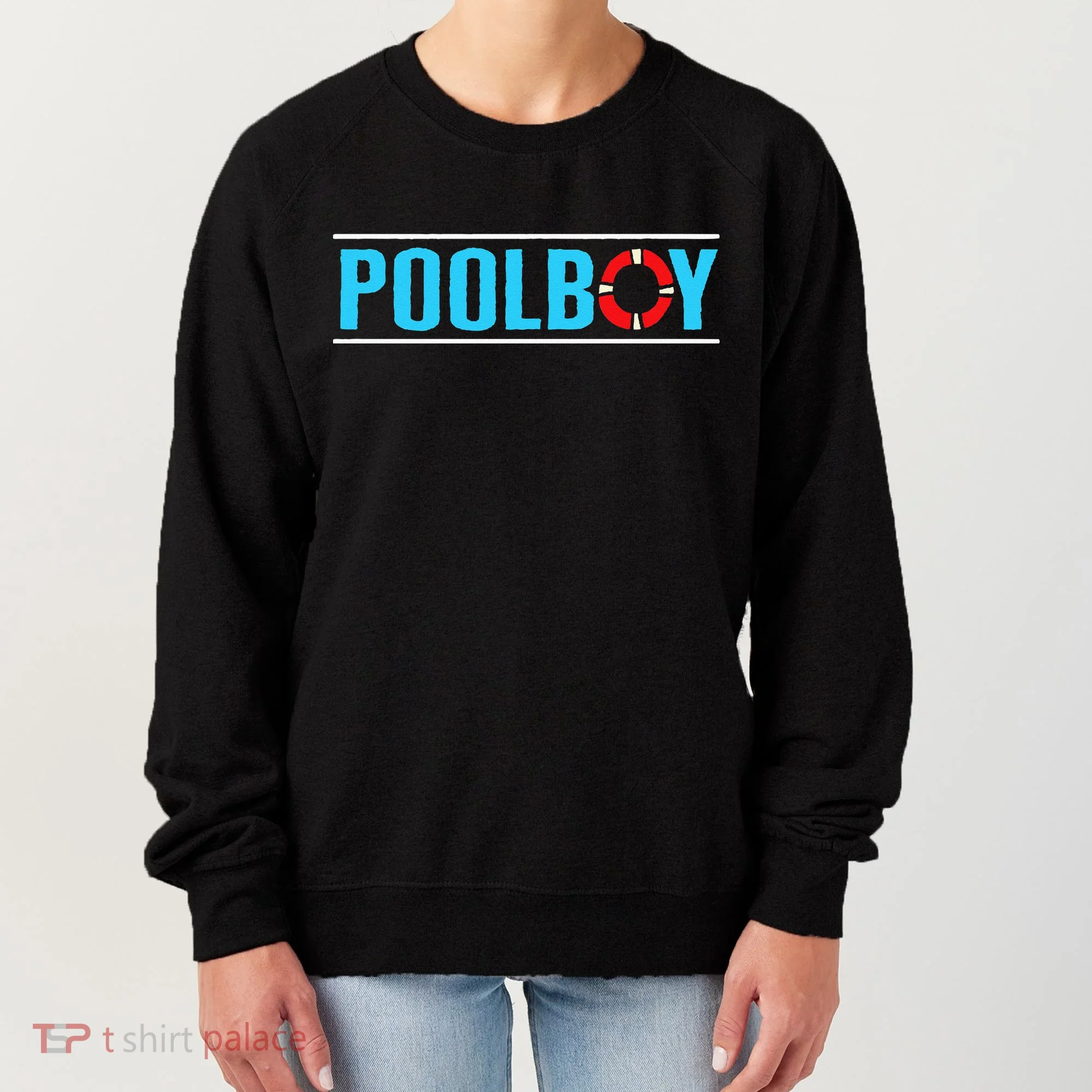 Poolboy Outdoor Swimming Pool Women's Sweatshirt