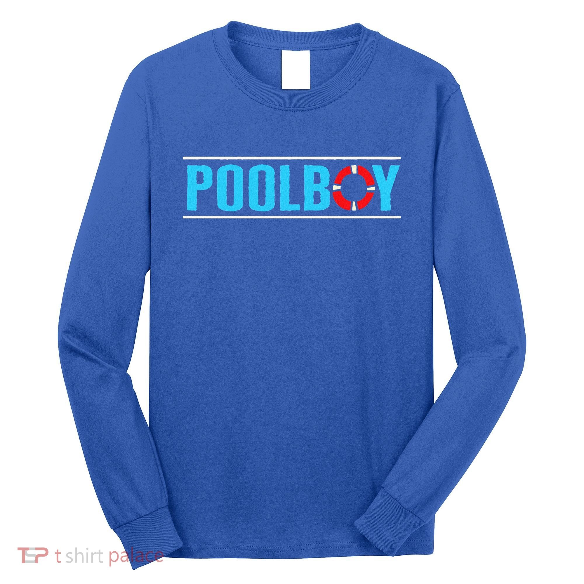 Poolboy Outdoor Swimming Pool Long Sleeve Shirt