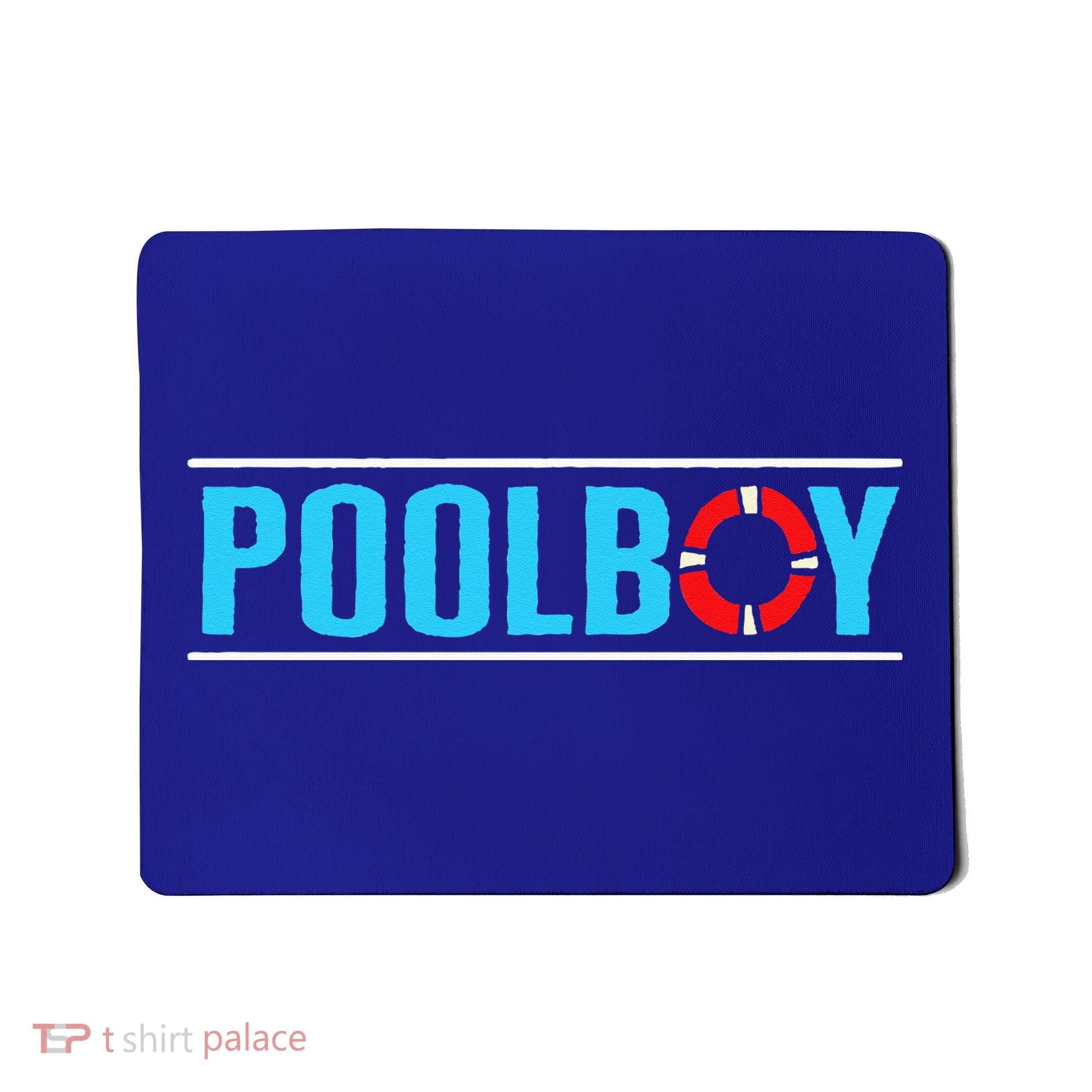 Poolboy Outdoor Swimming Pool Mousepad