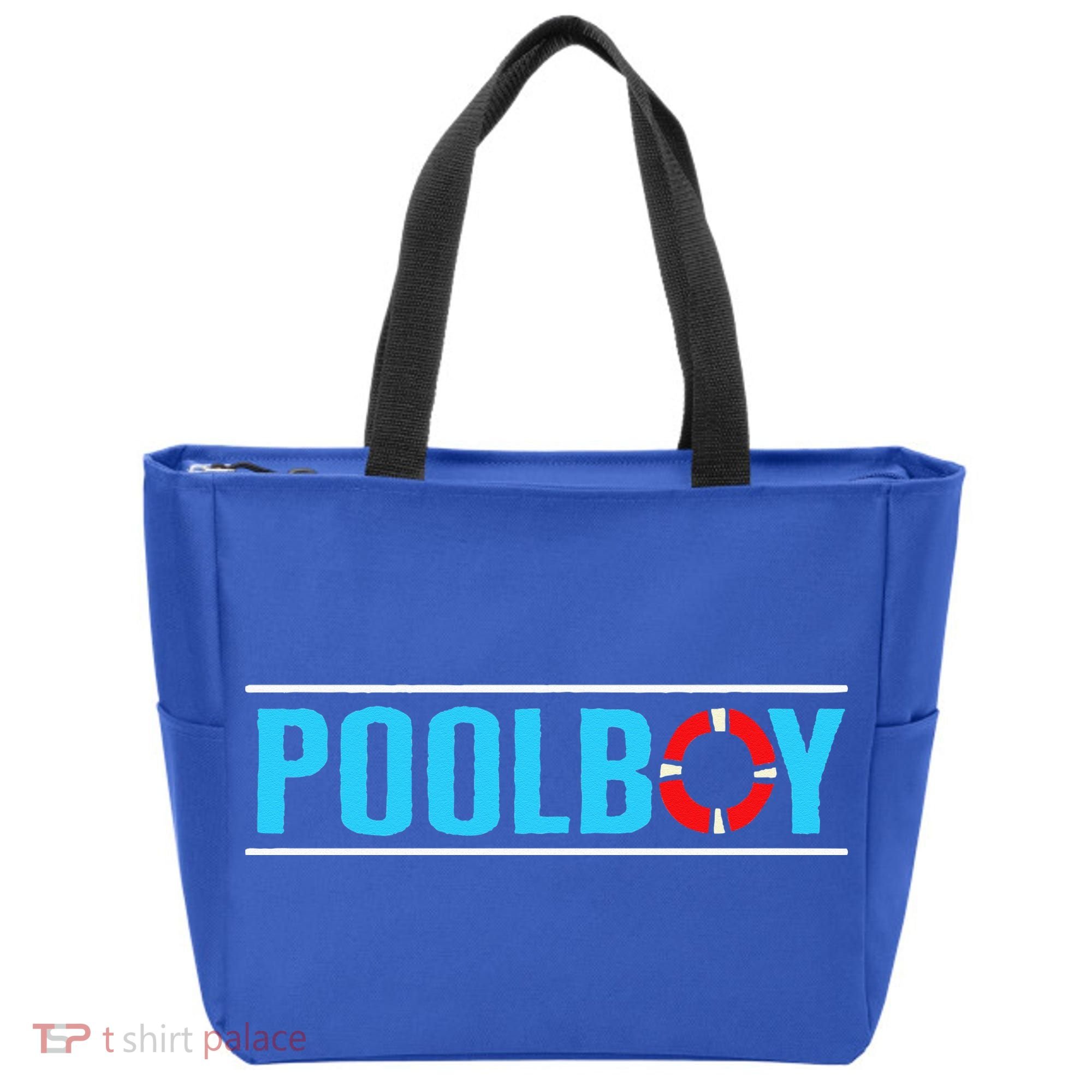 Poolboy Outdoor Swimming Pool Tote Bag