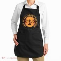 Paddleboarder On Sup Paddle Board For Standup Paddling Apron thumb 2
