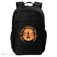 Paddleboarder On Sup Paddle Board For Standup Paddling Backpack thumb 0