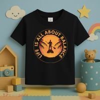 Paddleboarder On Sup Paddle Board For Standup Paddling Toddler T-Shirt thumb 3