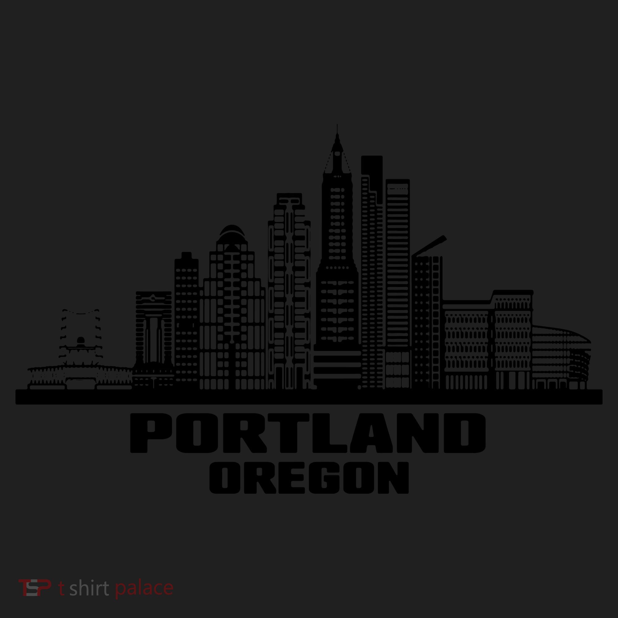 Portland Oregon State Skyline Women's Sweatshirt